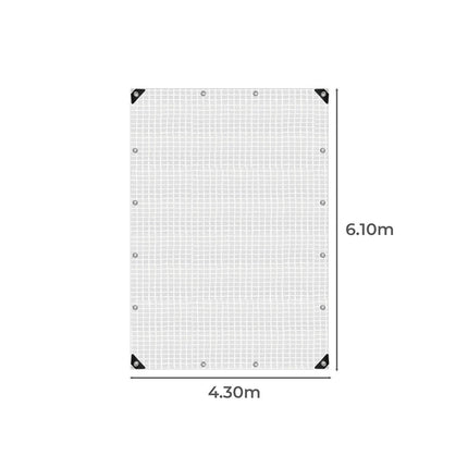 Manan Tarp Tarpaulin 200GSM Camping 4.3mx6.1m-2018816775361269762