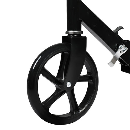 MONVELO Folding Scooter Dual Large Wheels Black-2006732742150197252