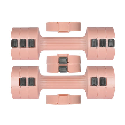 Centra A Pair Of 1KG To 5KG Dumbbells Pink-2006732825914642437
